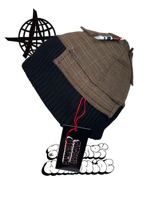HANDMADE UPCYCLED BEANIE
