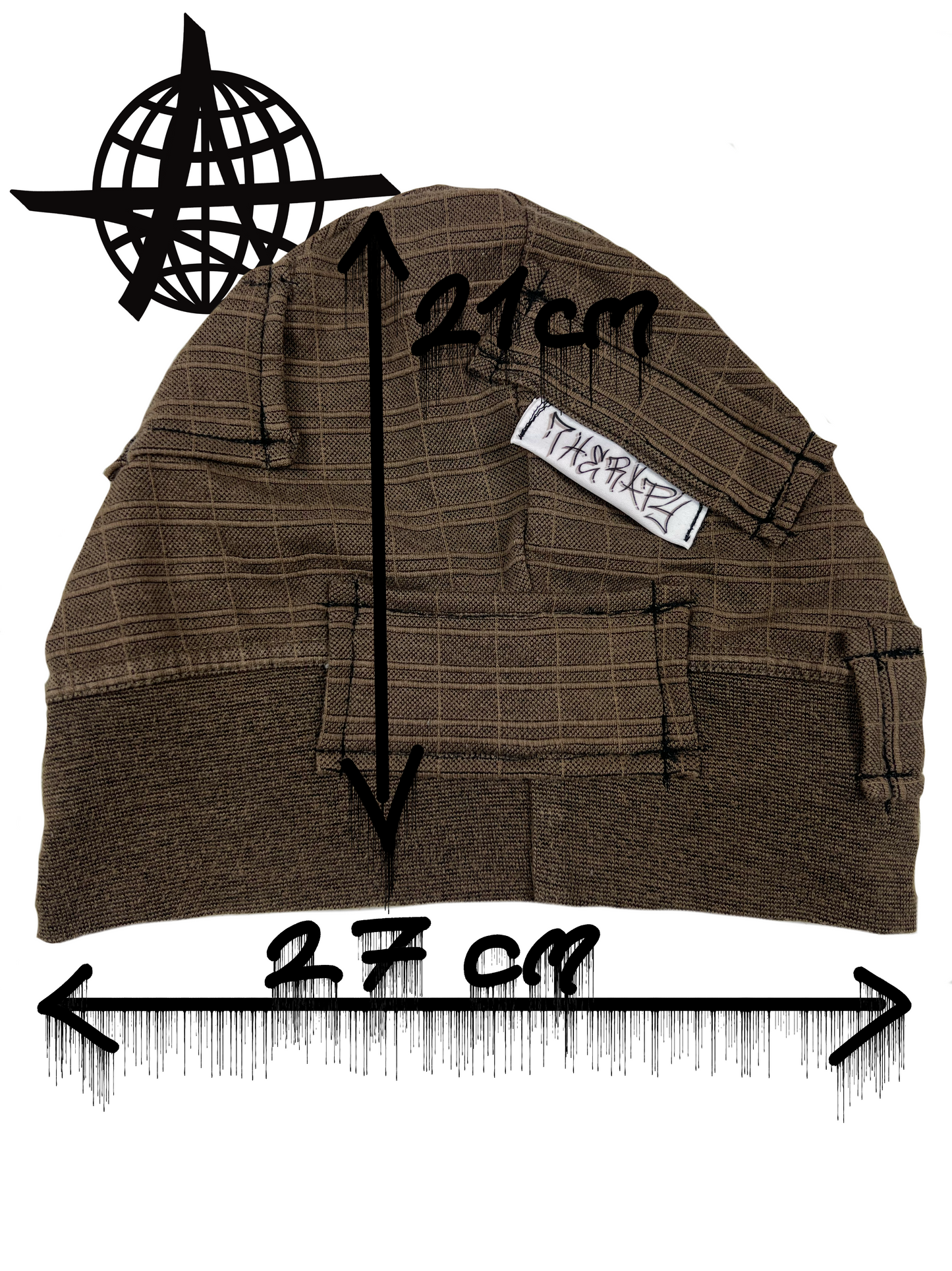 HANDMADE UPCYCLED BEANIE