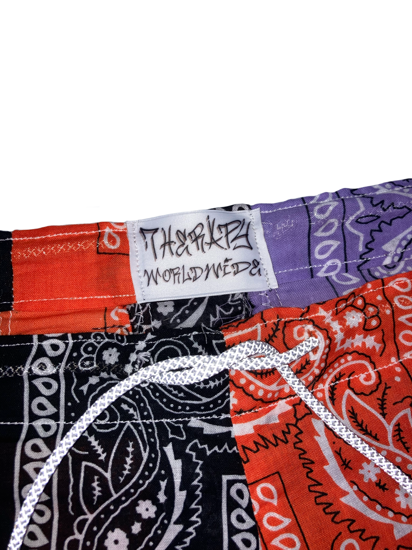 Bandana Patchwork Pants "GNARLY"