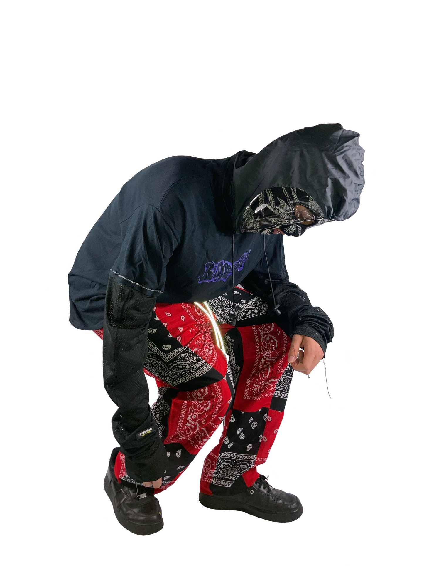 Bandana Patchwork Pants "CHIRAQ"