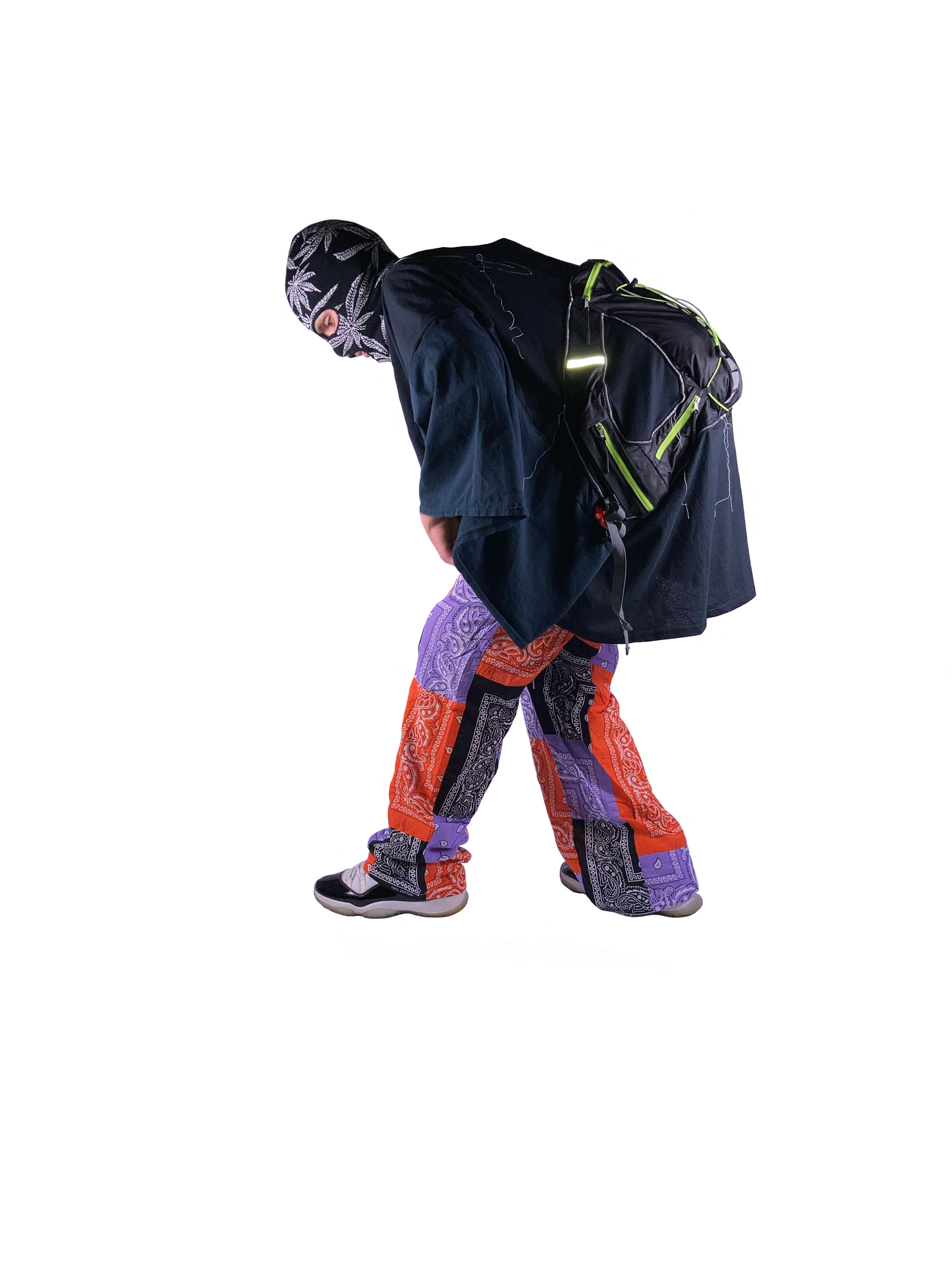 Bandana Patchwork Pants "GNARLY"