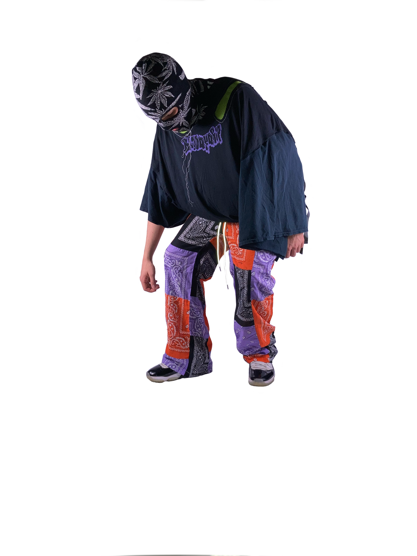 Bandana Patchwork Pants "GNARLY"