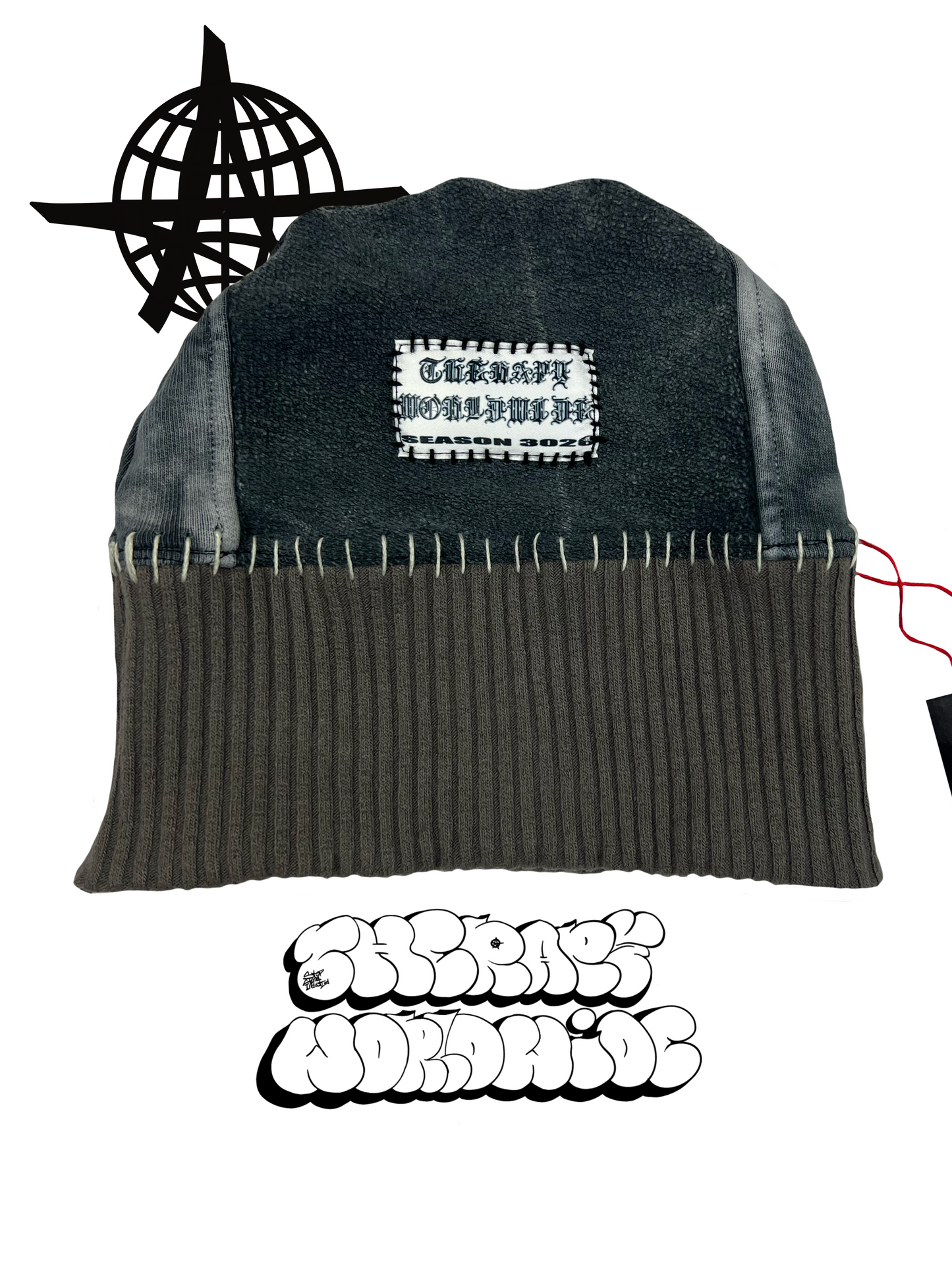 HANDMADE UPCYCLED BEANIE