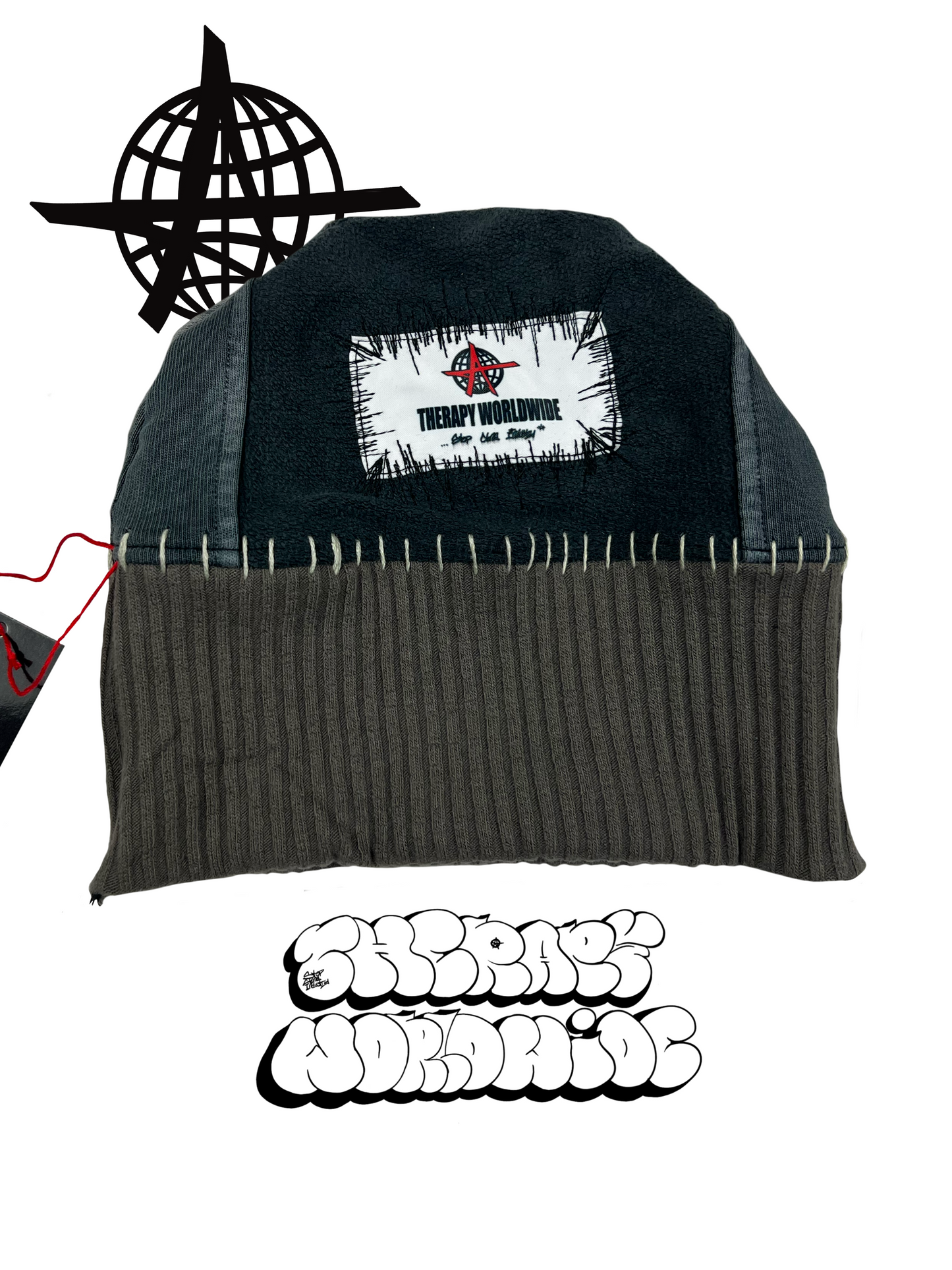 HANDMADE UPCYCLED BEANIE