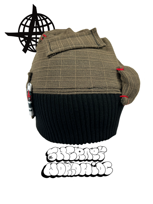 HANDMADE UPCYCLED BEANIE