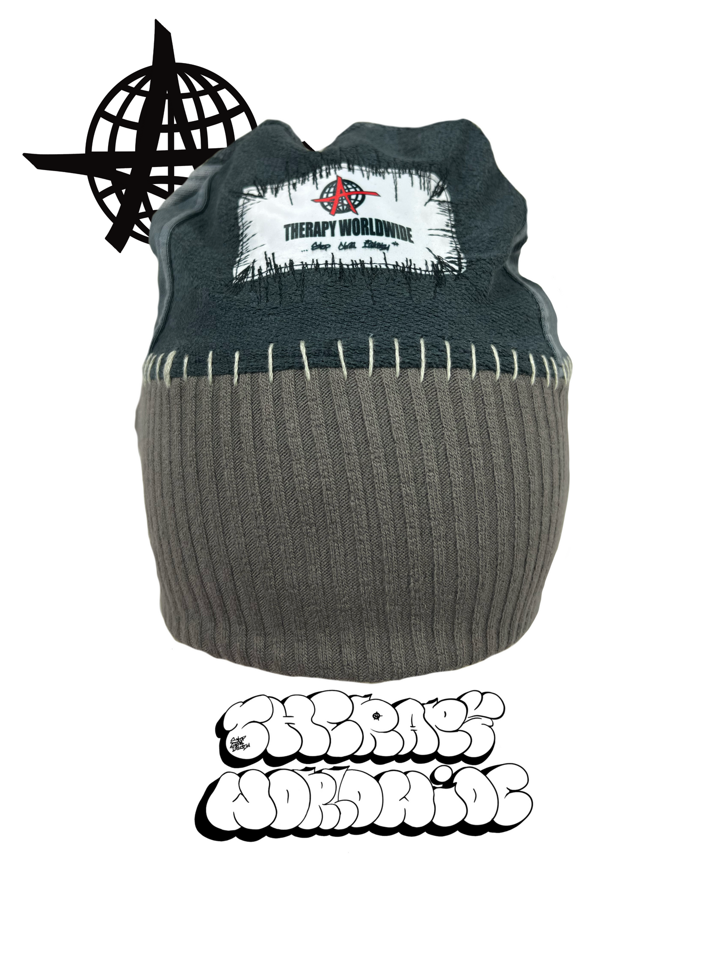 HANDMADE UPCYCLED BEANIE