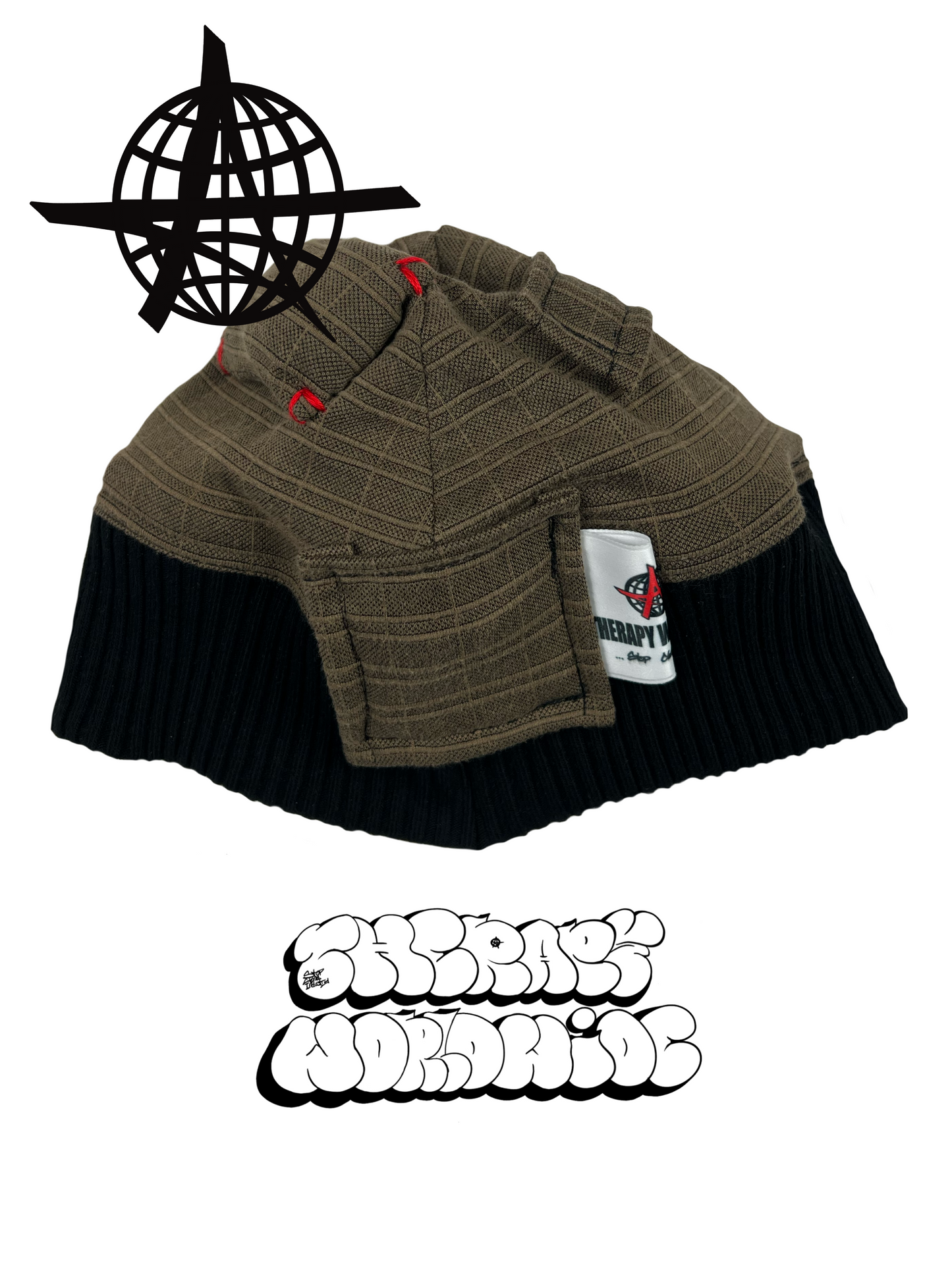 HANDMADE UPCYCLED BEANIE