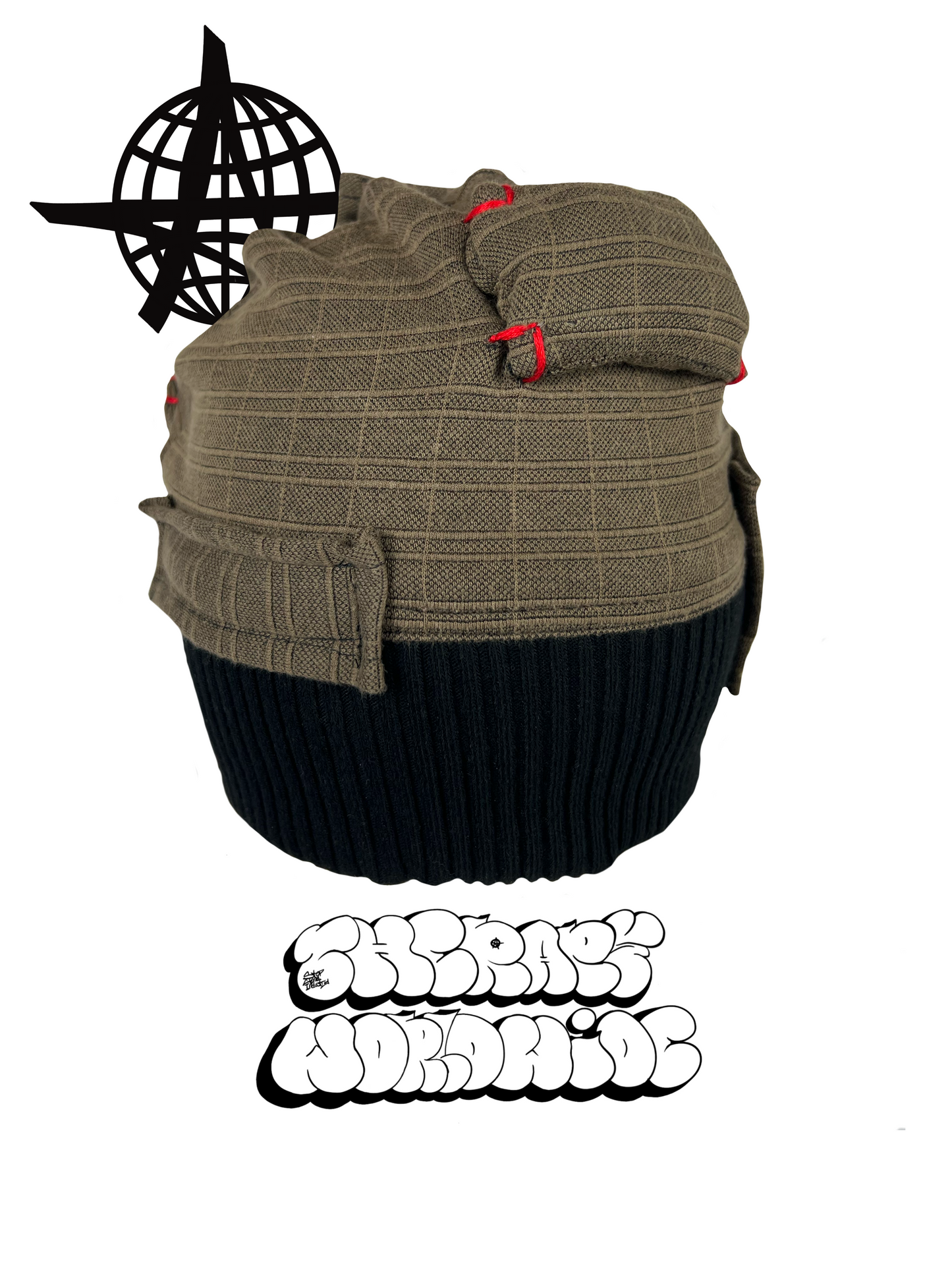 HANDMADE UPCYCLED BEANIE