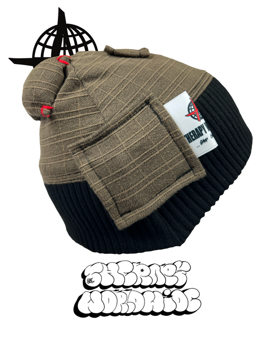 HANDMADE UPCYCLED BEANIE