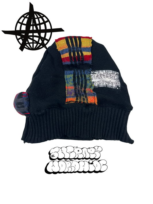 HANDMADE UPCYCLED BEANIE