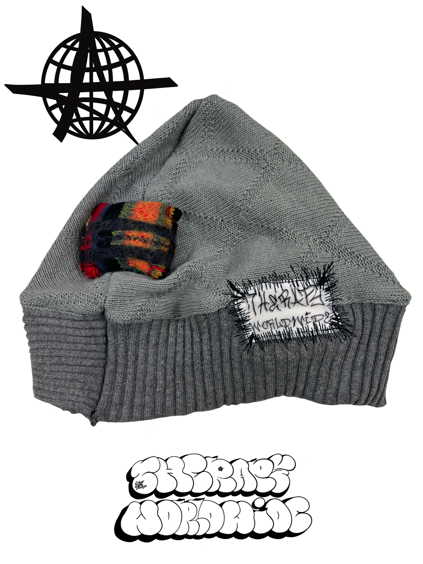 HANDMADE UPCYCLED BEANIE