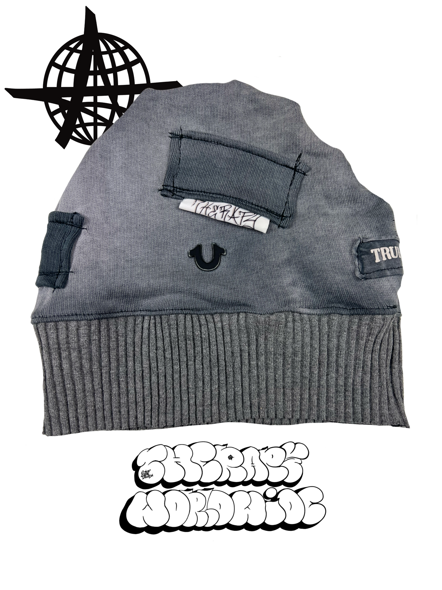 HANDMADE UPCYCLED BEANIE