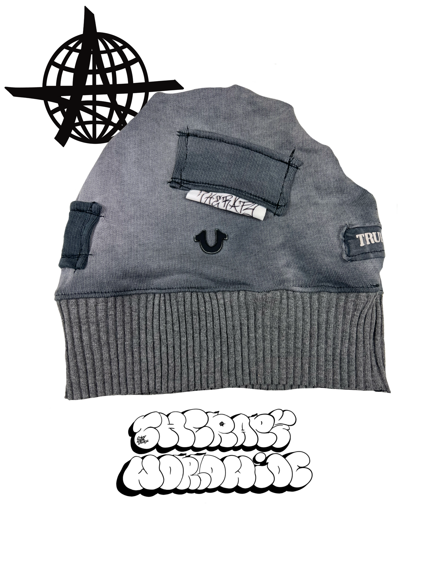 HANDMADE UPCYCLED BEANIE