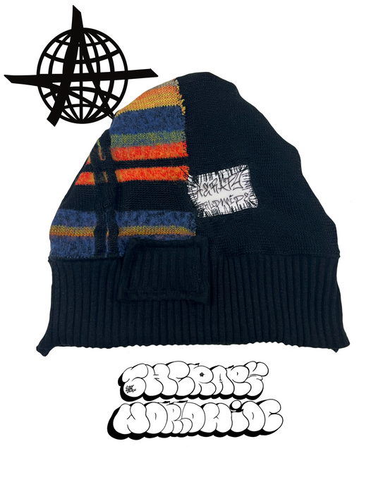 HANDMADE UPCYCLED BEANIE