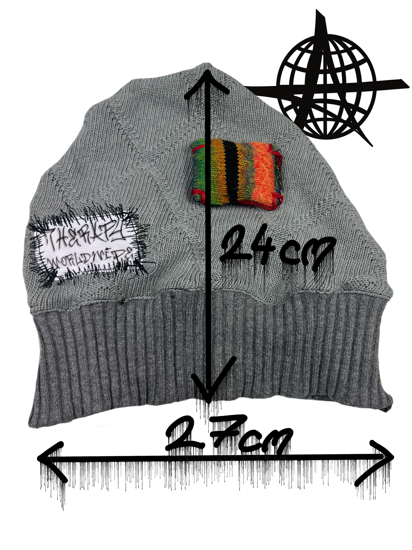 Handmade Upcycled Beanie